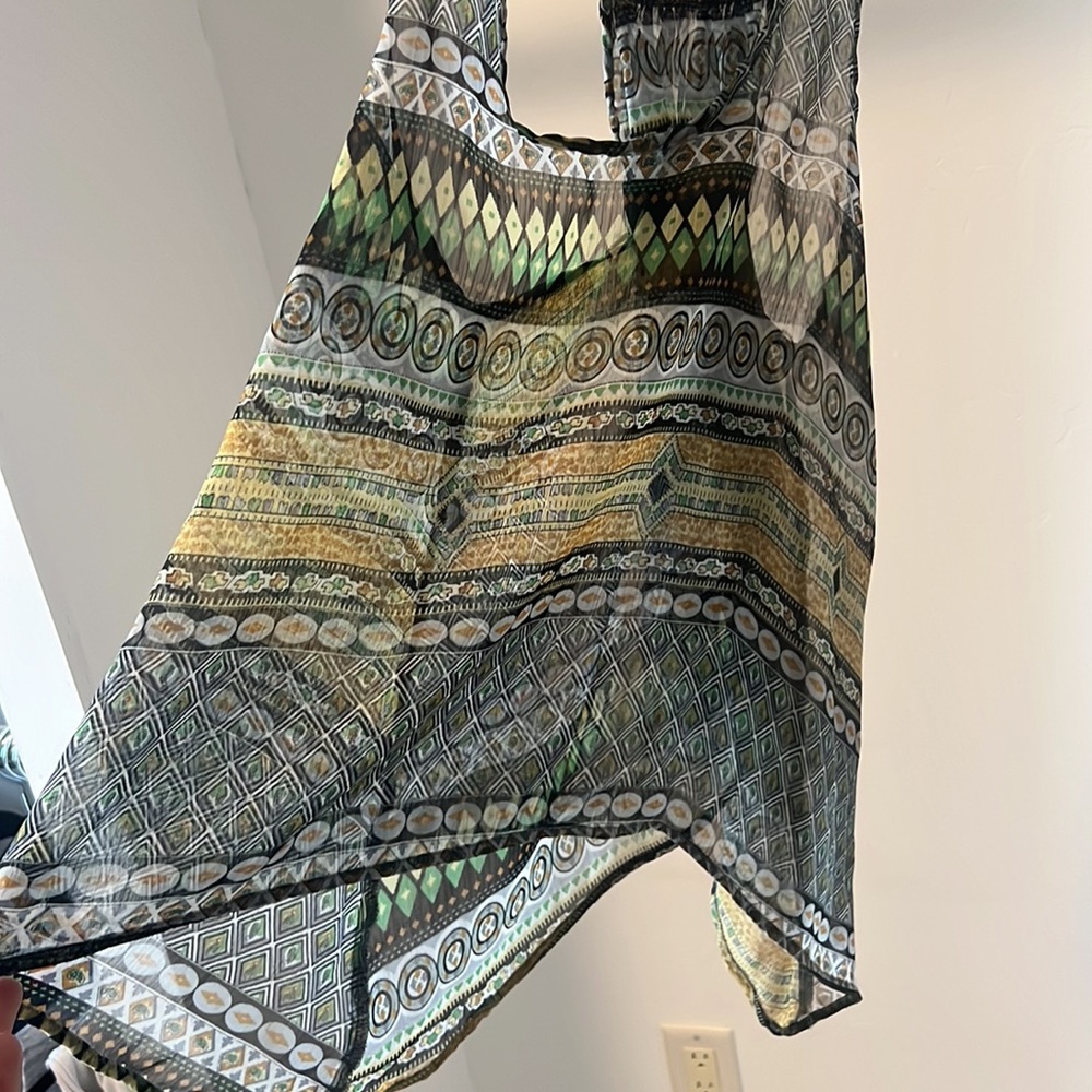 Sheer Racerback Layering Top - Picture 3 of 7
